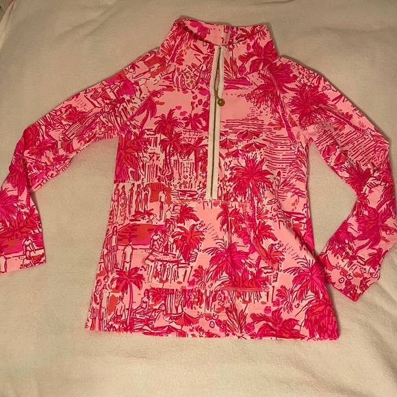 Lilly Pulitzer Tops - Lilly Pulitzer quarter zip